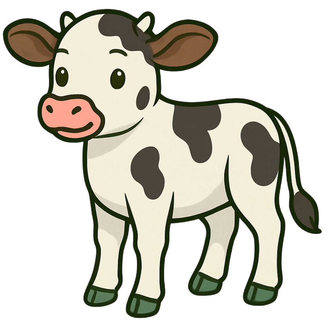 Vaca ilustración